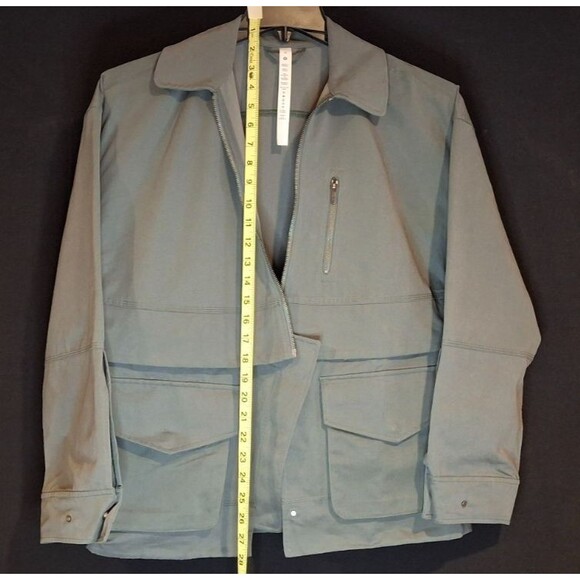 Lululemon Glyde 2in1 Adaptable Jacket Crop Full Length Dark Forest XS - Picture 3 of 13